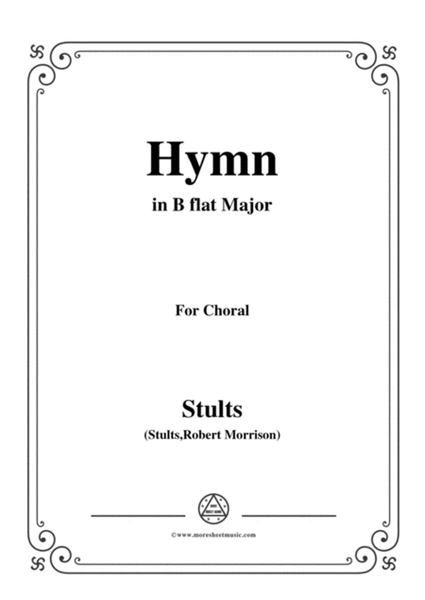 Stults-The Story of Christmas,No.5,Hymn,While Shepherds Watched Their Flocks,in B flat Major image number null