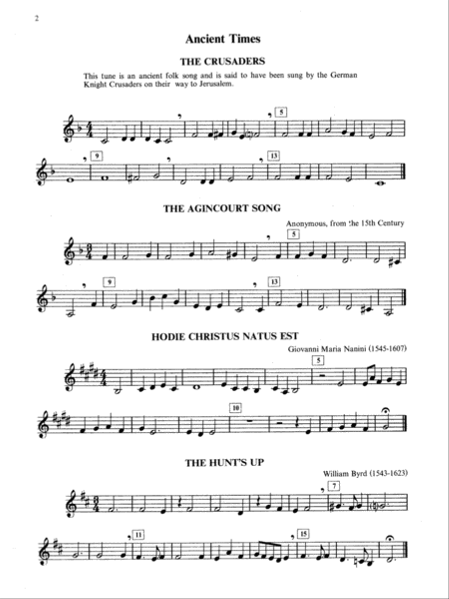 66 Festive & Famous Chorales for Band Concert Band scores gallery preview page 3