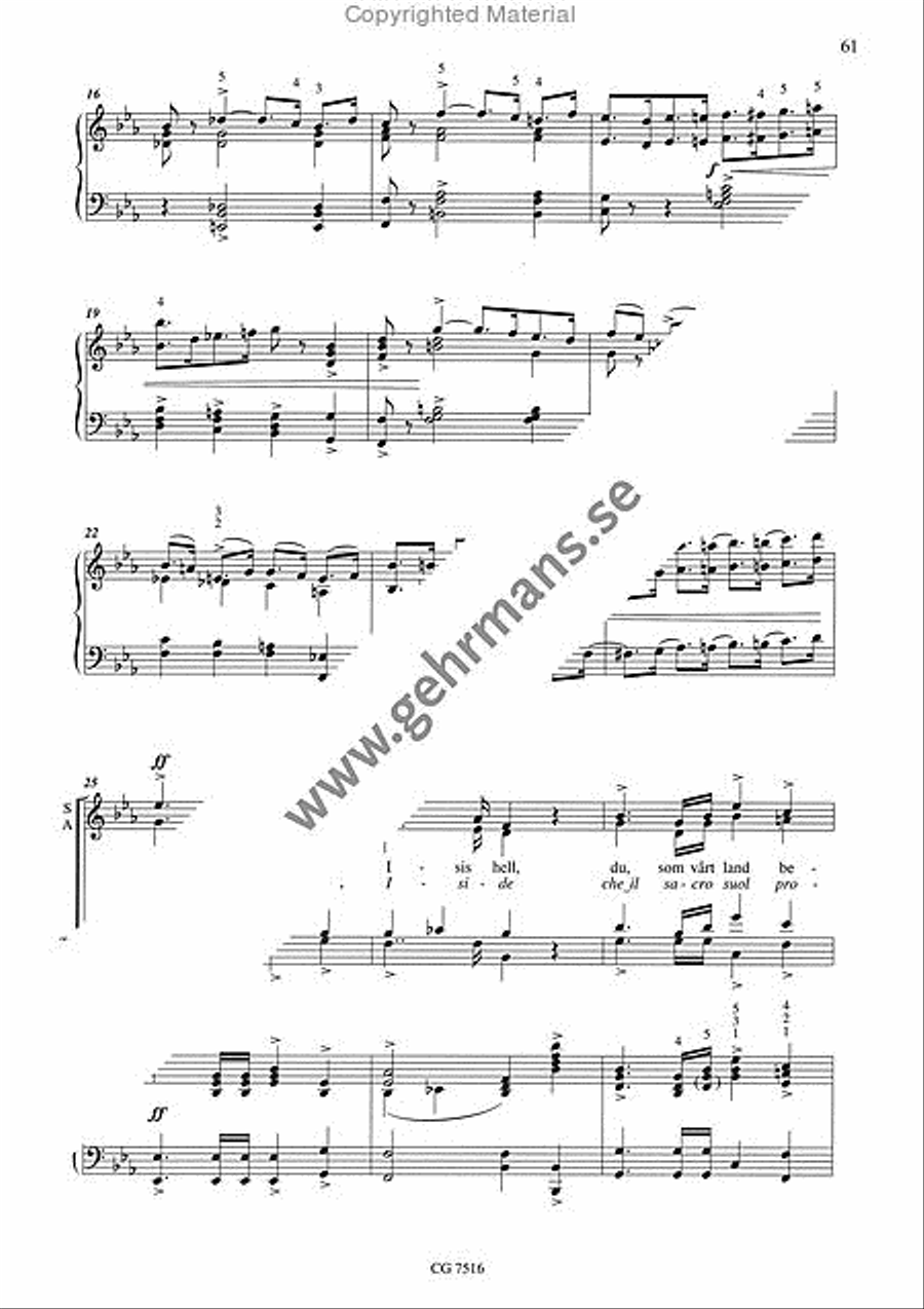 Operakorer 4-Part scores gallery preview page 13
