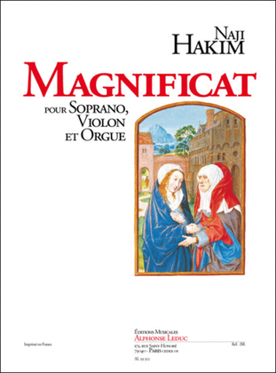 Magnificat (1999) (13') Pour Soprano, Violon Et Orgue