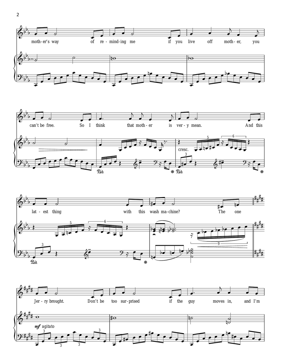 Around The World Piano, Vocal scores gallery preview page 2