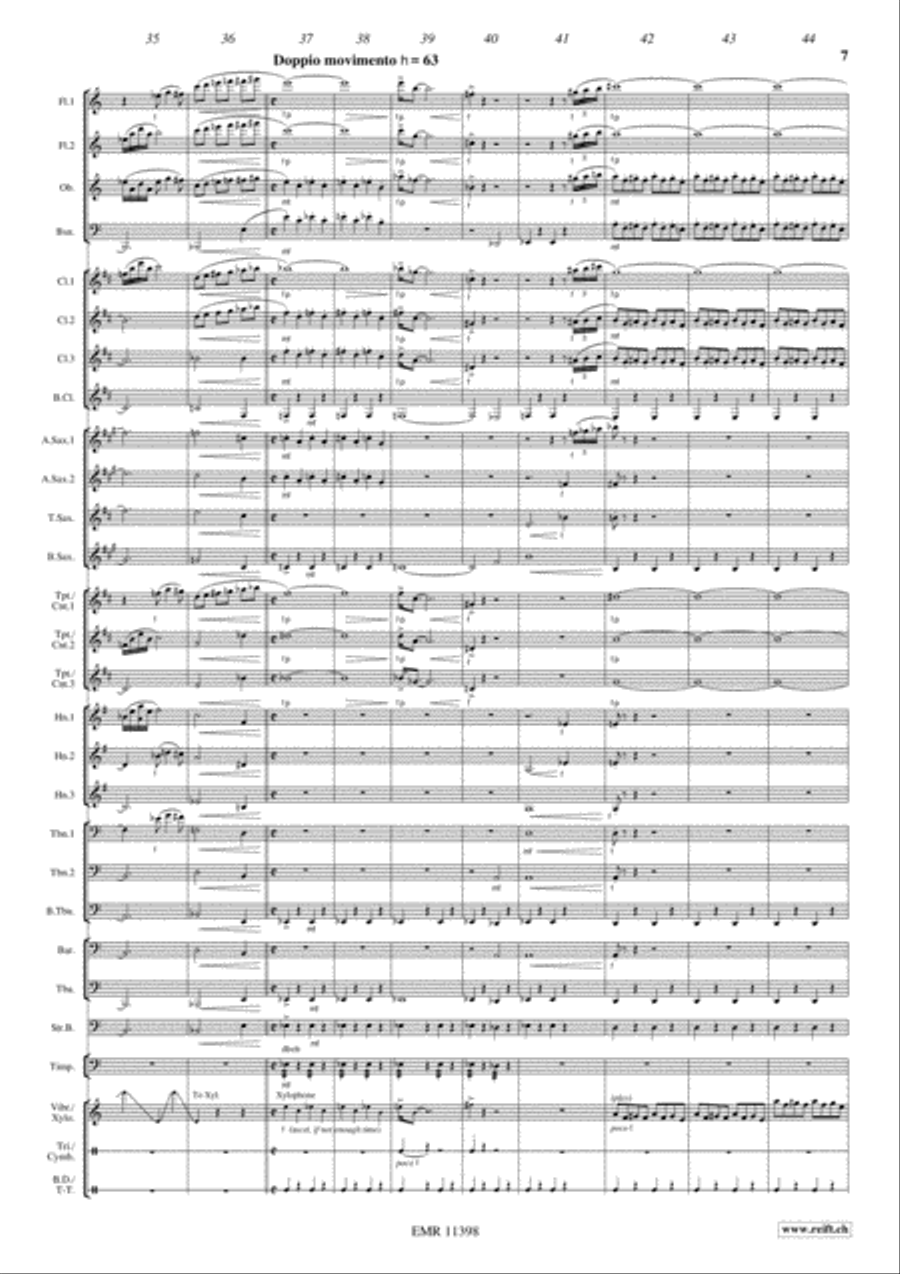 Alien Concert Band scores gallery preview page 8