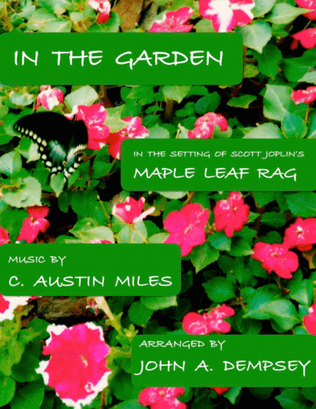 Book cover for In the Garden / Maple Leaf Rag (Trio for Clarinet, Trombone and Piano)