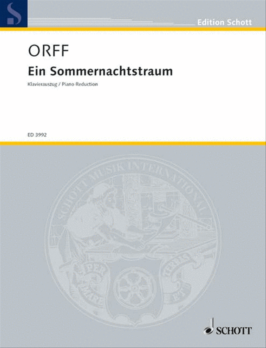 Ein Sommernachtstraum Choir scores gallery preview page 1