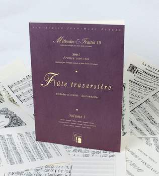 Book cover for Methods & Treatises Flute - Volume 1 - France 1600-1800
