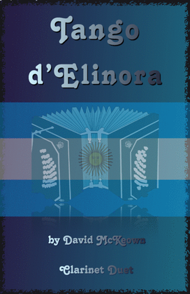 Book cover for Tango d'Elinora, for Clarinet Duet