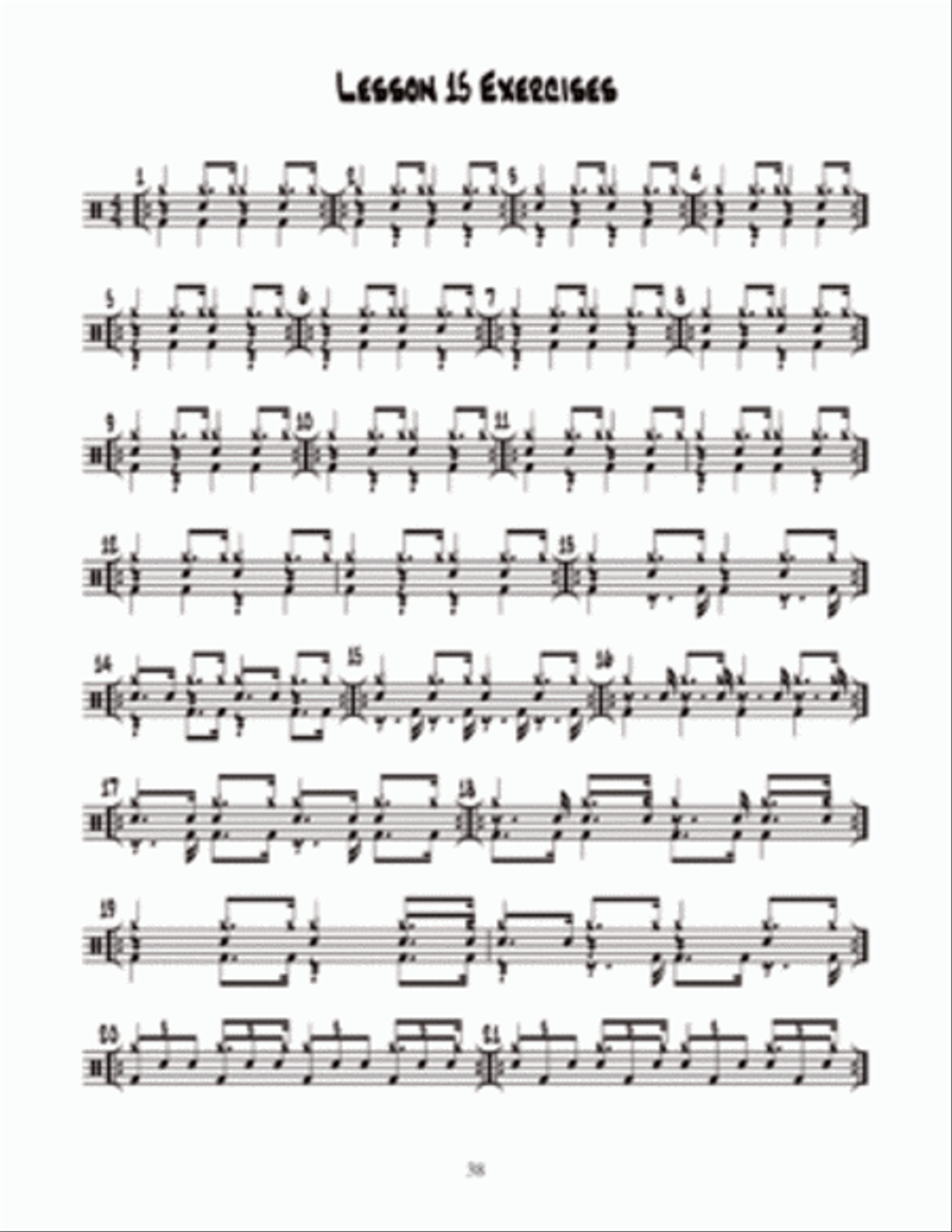 Jazz Drumming Essentials and More Drum Set scores gallery preview page 2