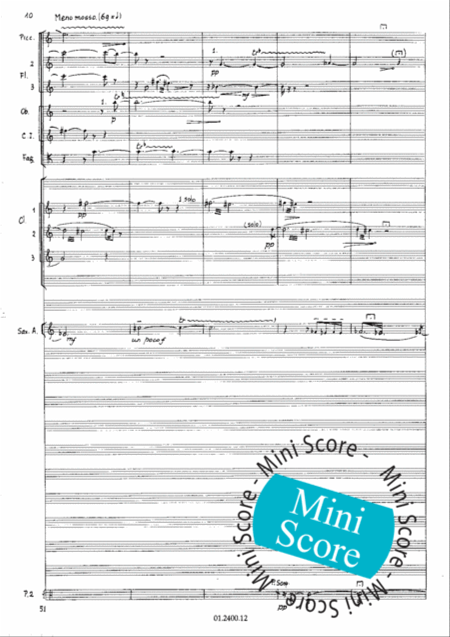 Aratoro I Aratoro I Concert Band scores gallery preview page 14
