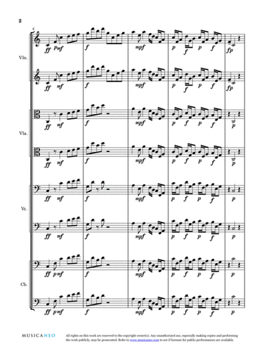Cuarteto de cuerdas No.1 (Tercer Movimiento)-Beautiful things Op.5 No.4