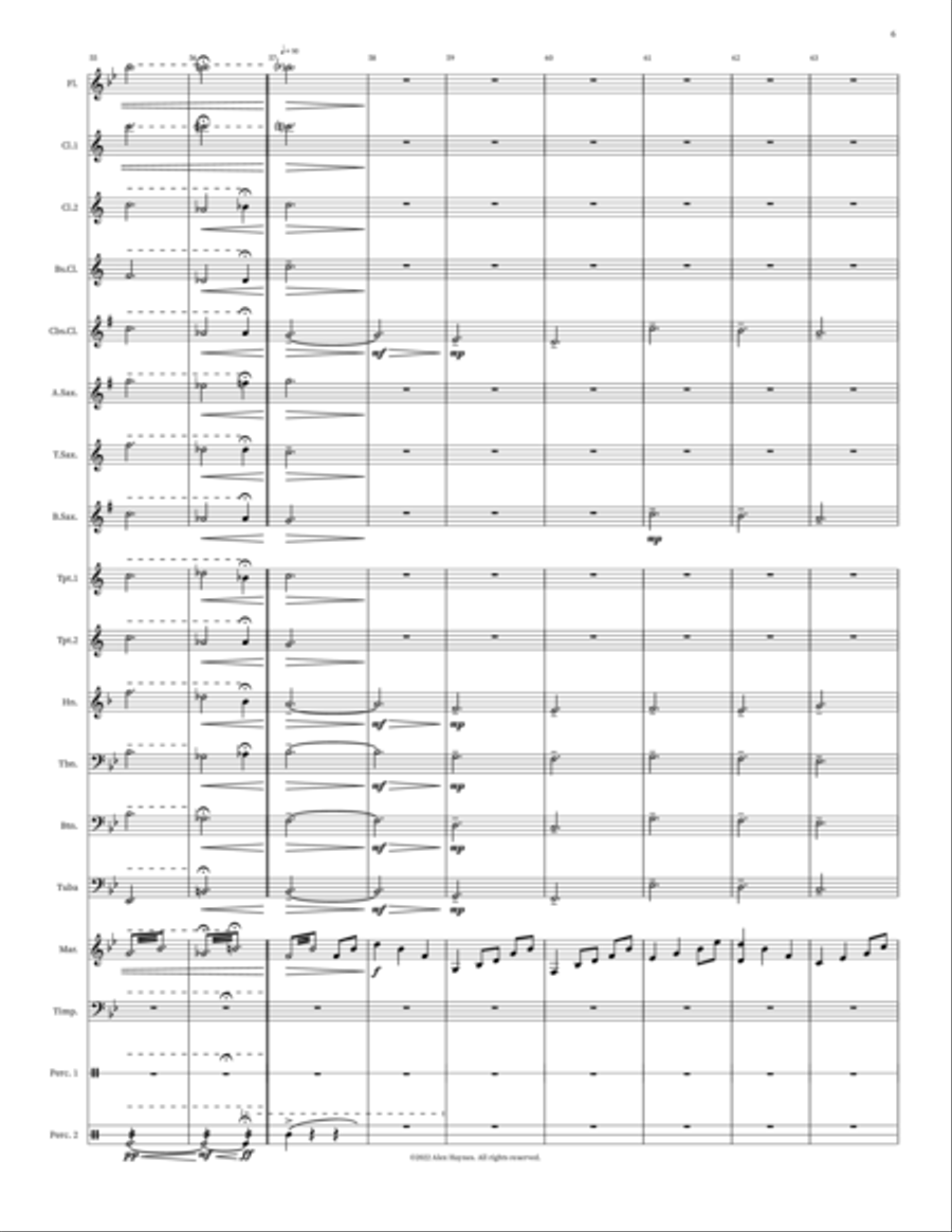 Dream Concert Band scores gallery preview page 6