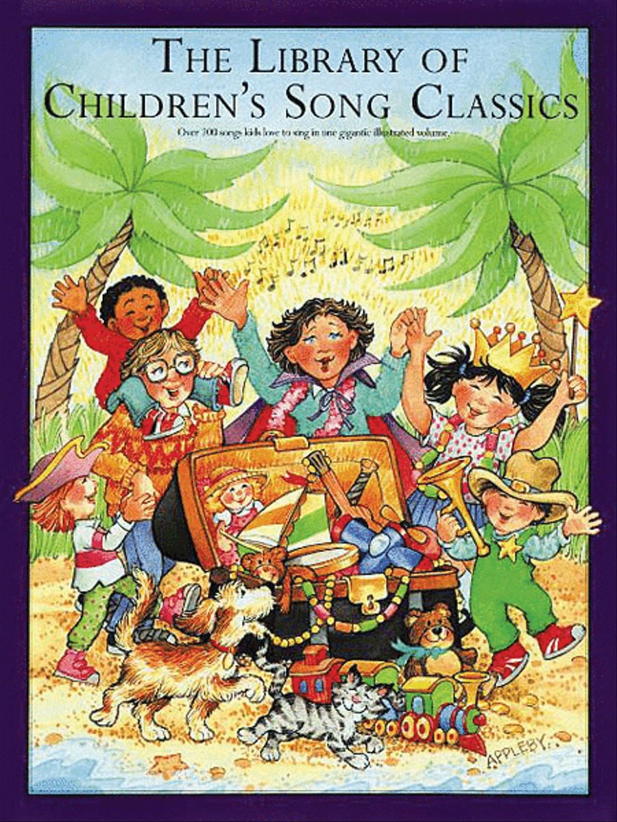 The Library of Children's Song Classics Piano, Vocal, Guitar scores gallery preview page 1
