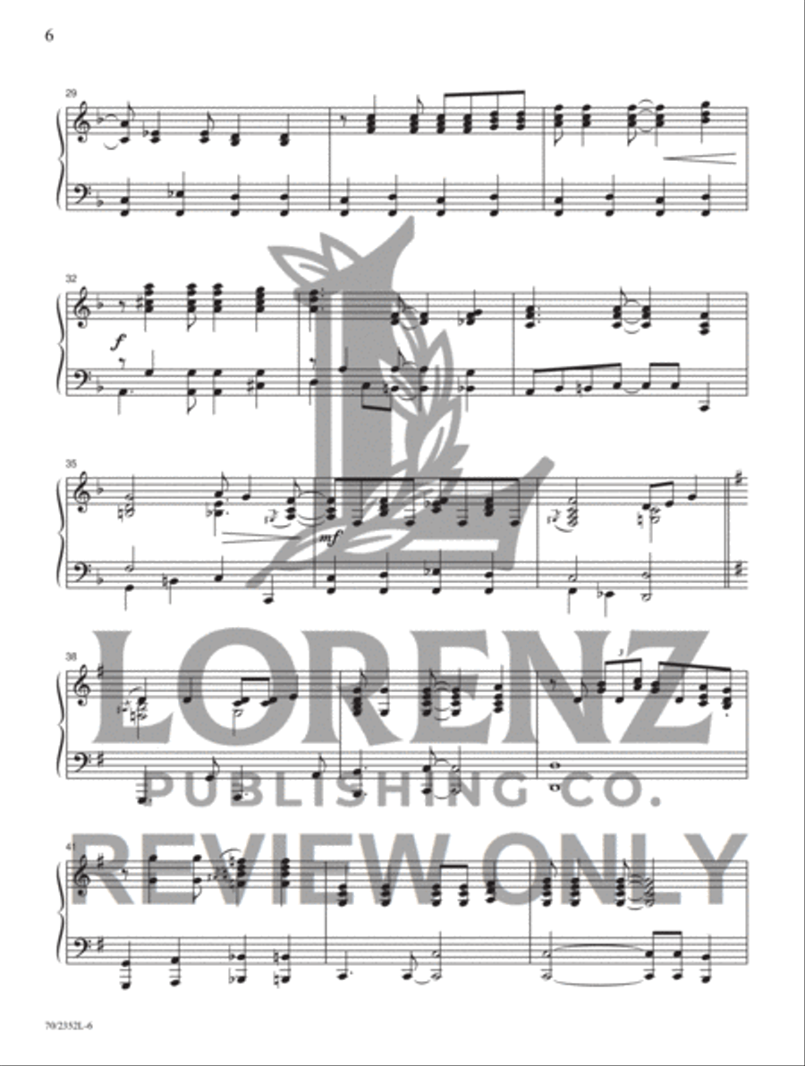 The Best of Mark Hayes for the Intermediate Pianist Piano Solo scores gallery preview page 3