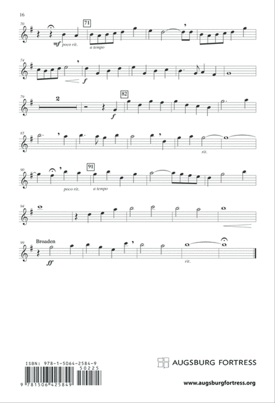 How Good Lord to be Here How Good Lord to be Here 4-Part scores gallery preview page 16