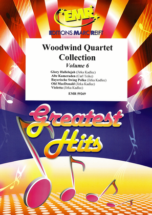 Book cover for Woodwind Quartet Collection Volume 6