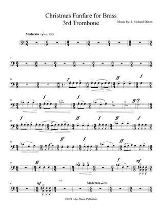 Christmas Fanfare for Brass-3rd Trombone