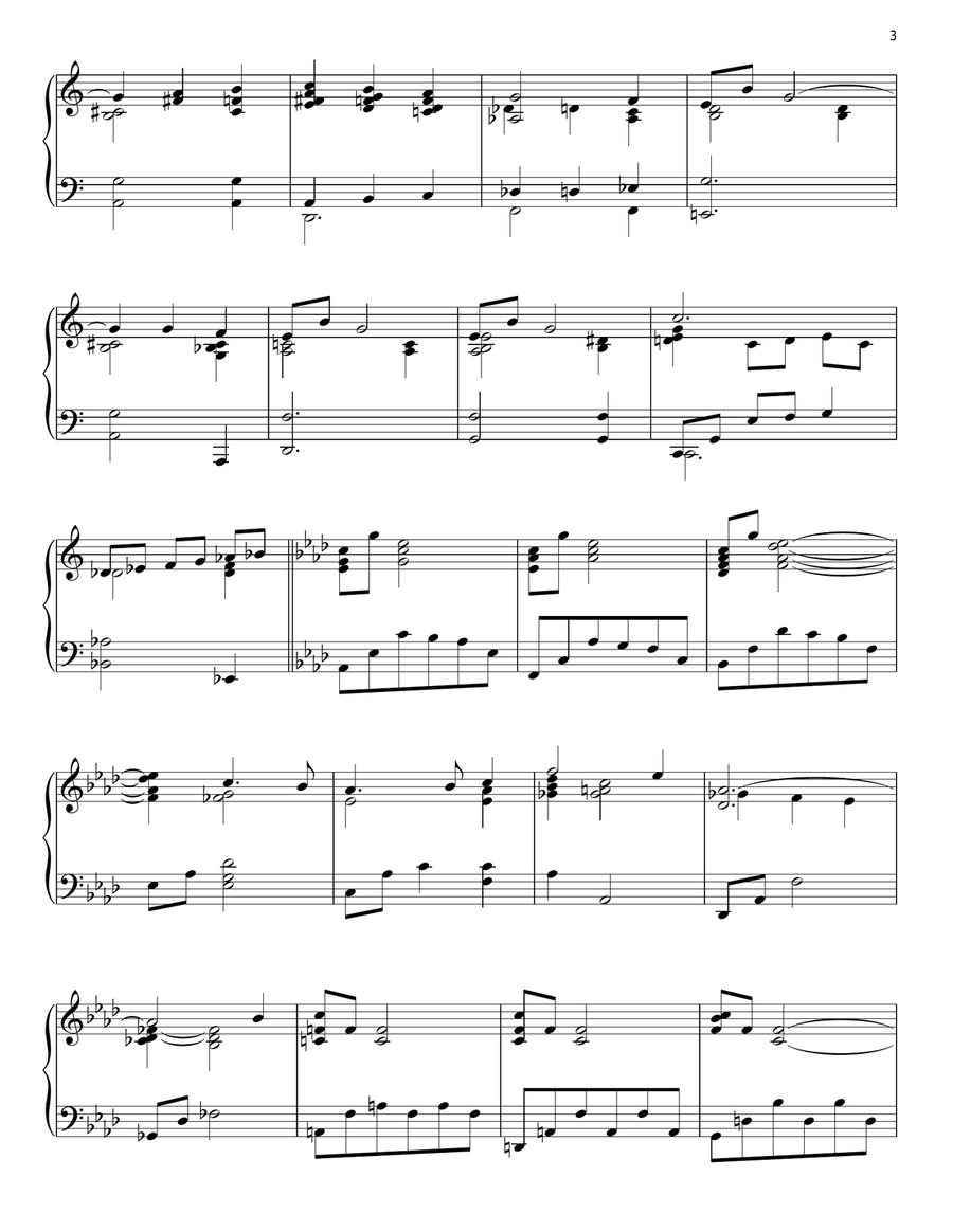 Emily Emily Piano Solo scores gallery preview page 3