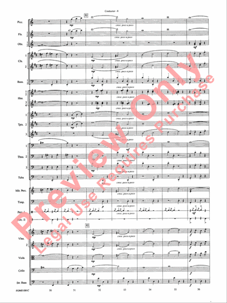 My Fair Lady (Medley) Full Orchestra scores gallery preview page 10