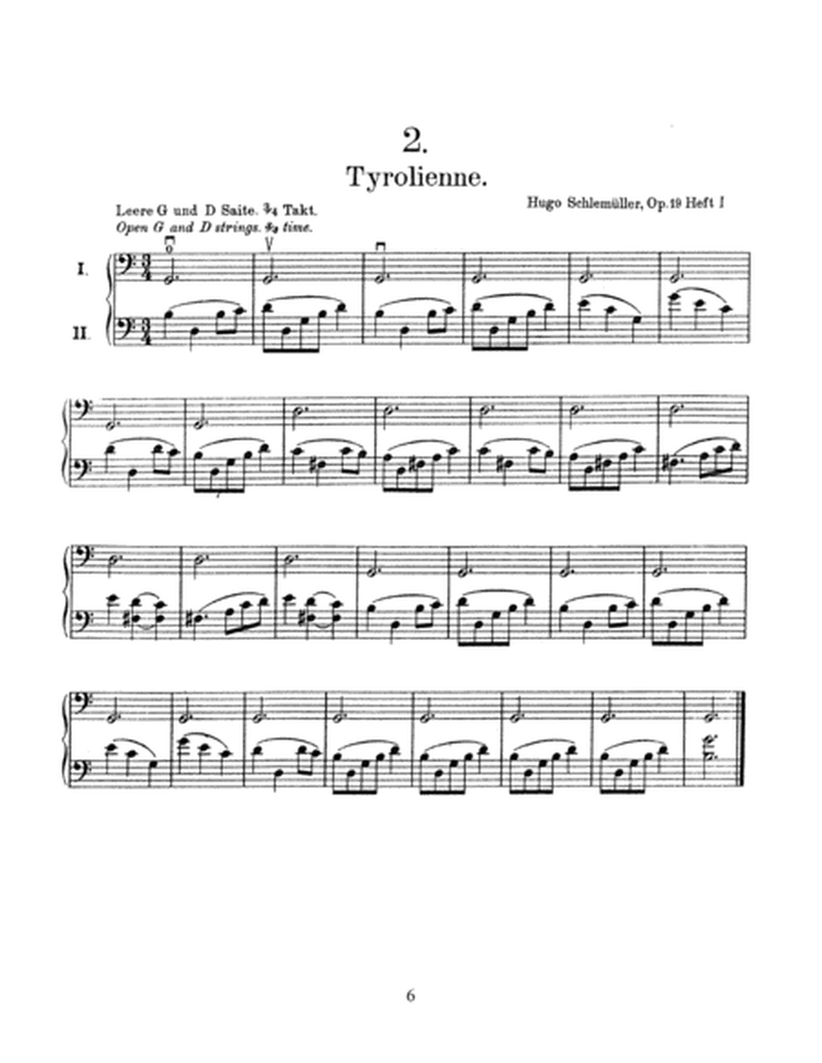 Studies for Beginning Cello Students