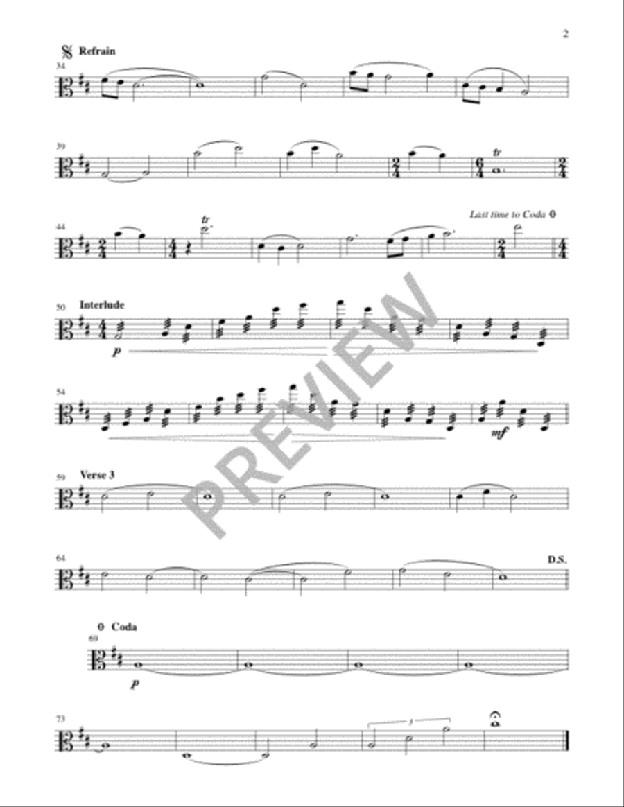 Bethlehem Sky - Instrument edition Flute scores gallery preview page 9