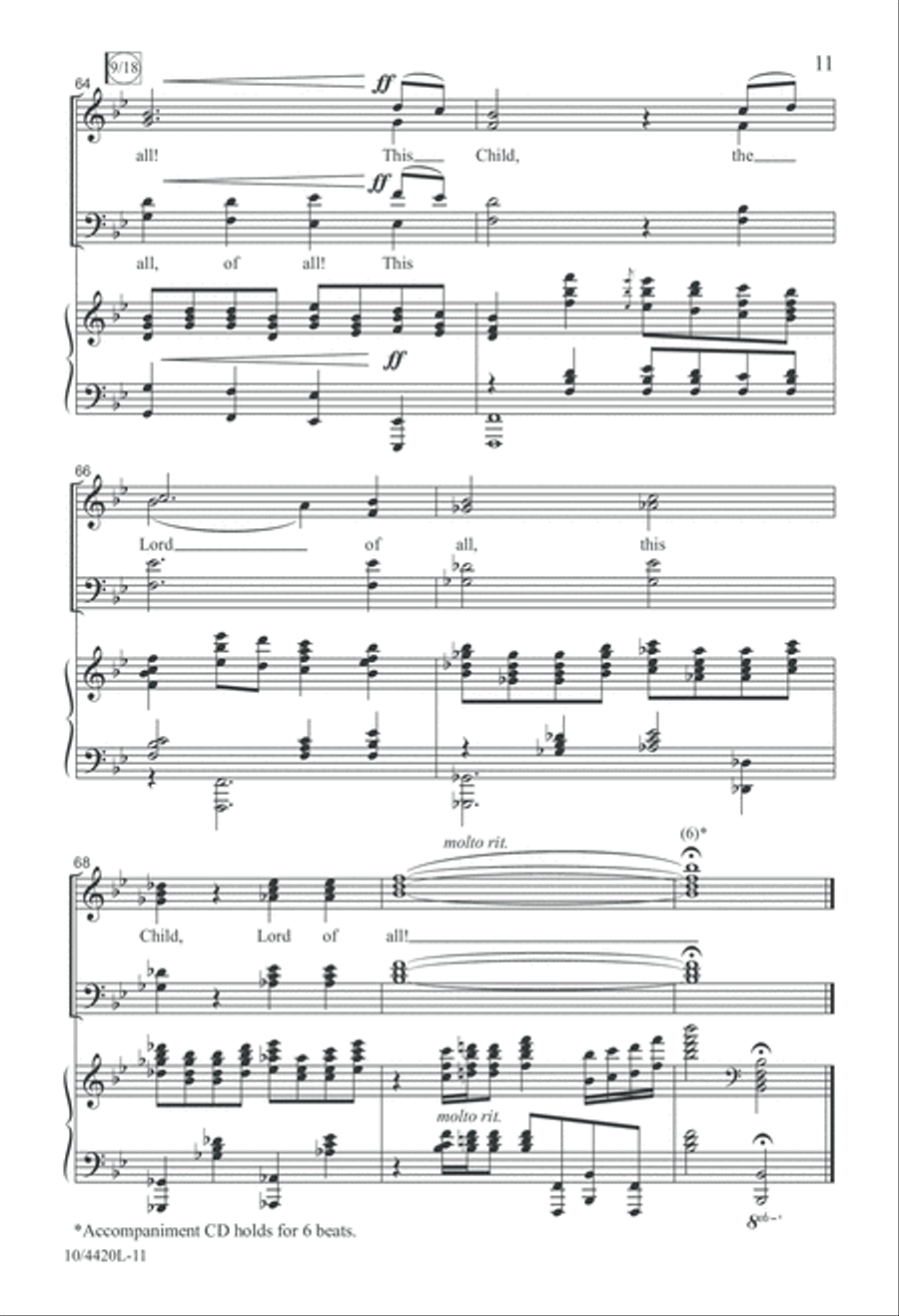 This Child This Child 4-Part scores gallery preview page 11