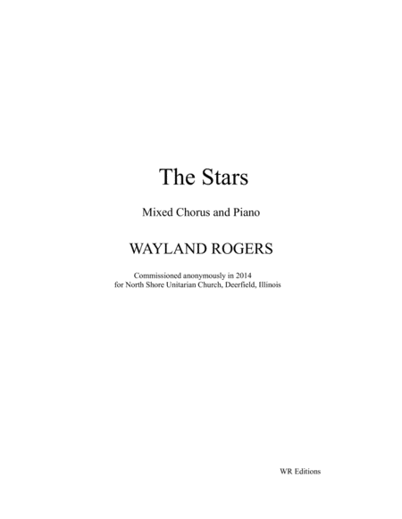The Stars (choral)
