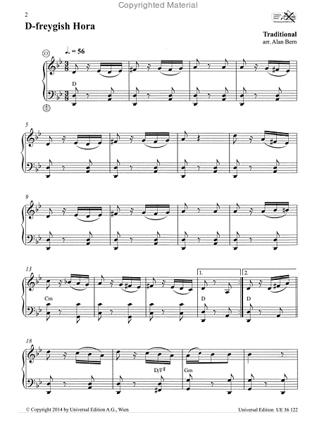 Klezmer by Traditional Accordion - Sheet Music