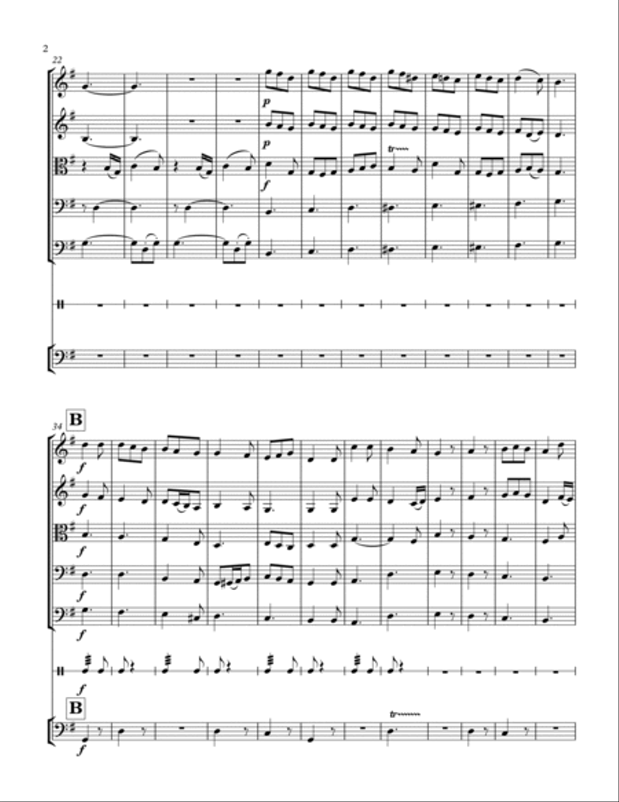 A Festival of Carols A Festival of Carols Chamber Music scores gallery preview page 2