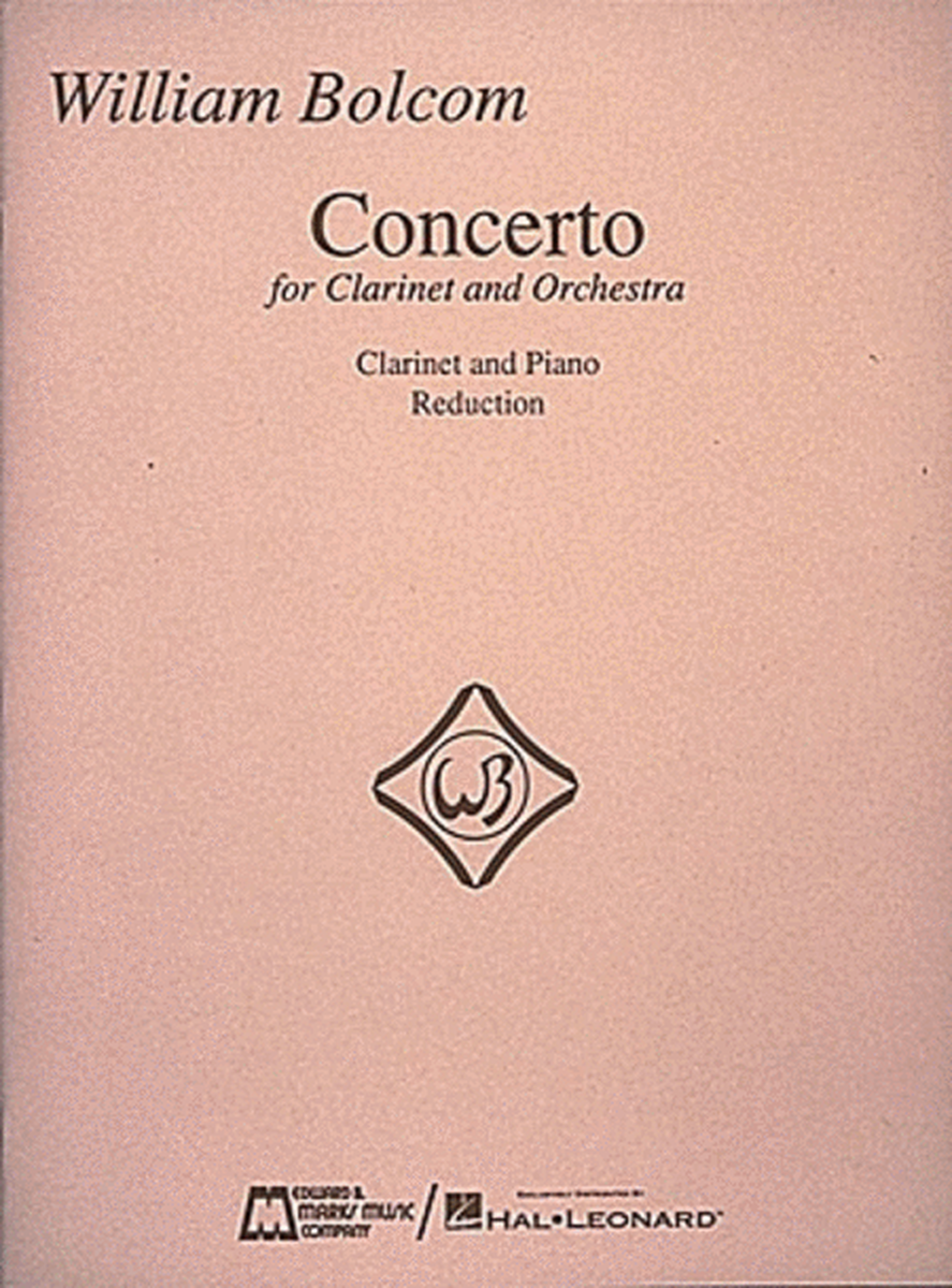 William Bolcom – Concerto for Clarinet & Orchestra
