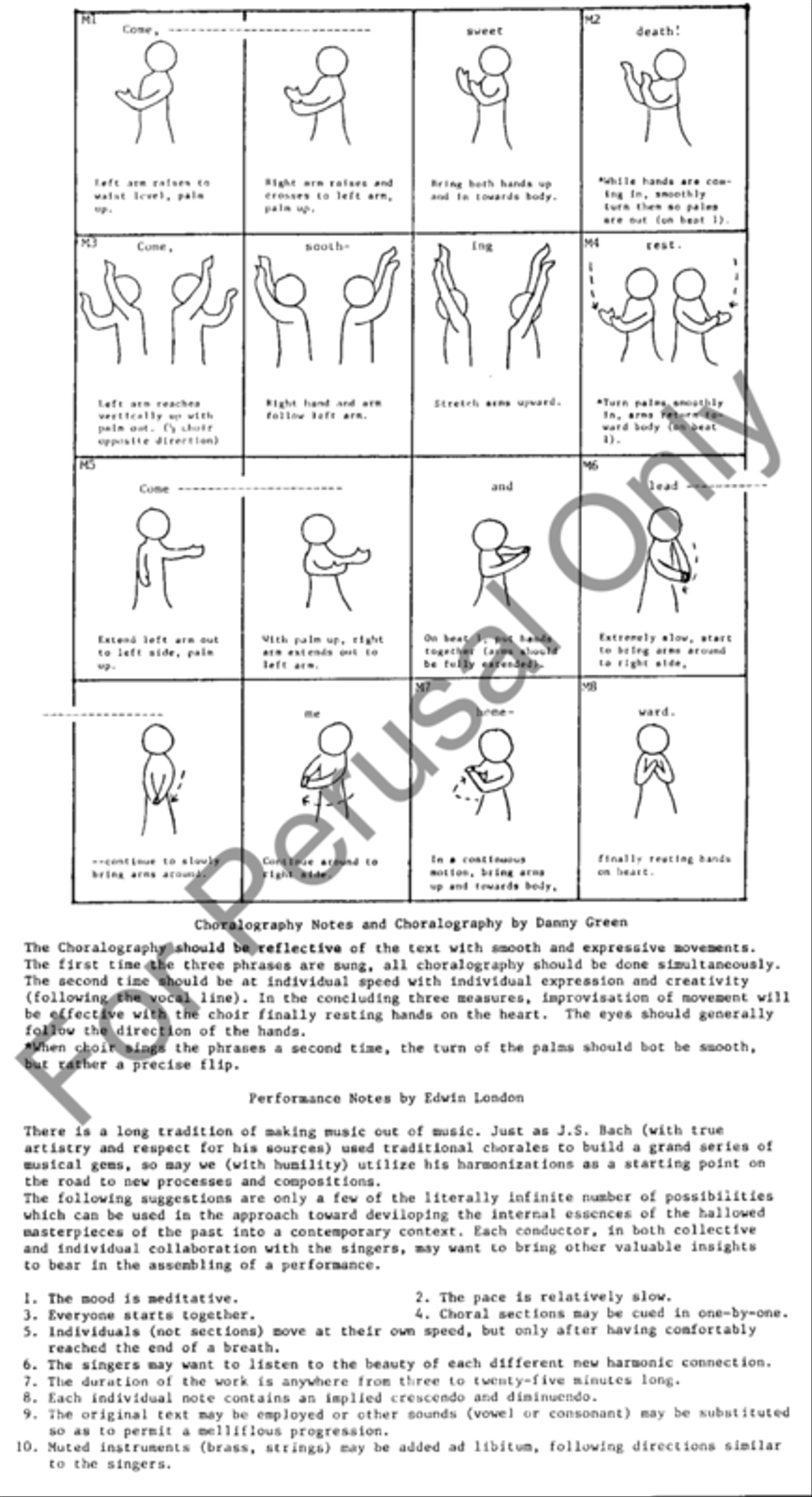 Bach (Again) Come Sweet Death 4-Part scores gallery preview page 4