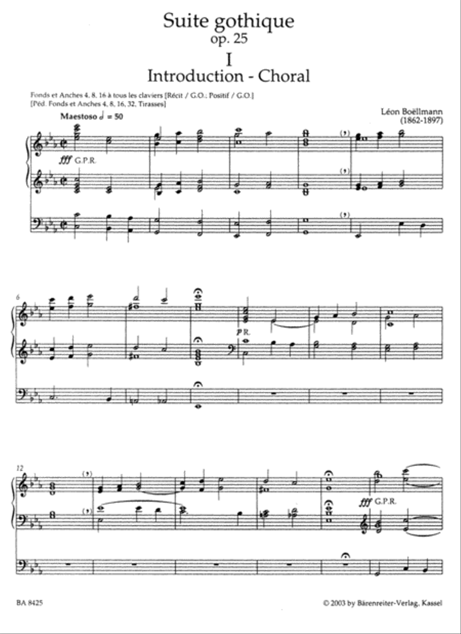 Suiten, posthum veröffentlichte und unveröffentlichte Werke Organ scores gallery preview page 2