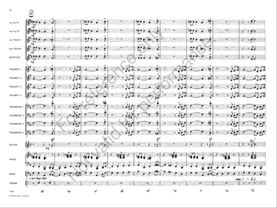 Southside Shuffle Southside Shuffle Jazz Ensemble scores gallery preview page 11