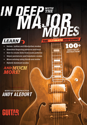 Book cover for Guitar World -- In Deep with the Major Modes