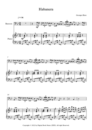 Habanera - Georges Bizet (Bassoon + Piano)