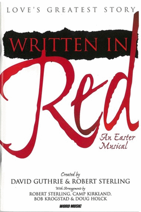 Written In Red - Choral Book