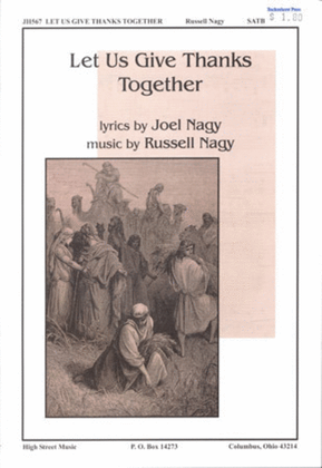 Book cover for Let Us Give Thanks Together