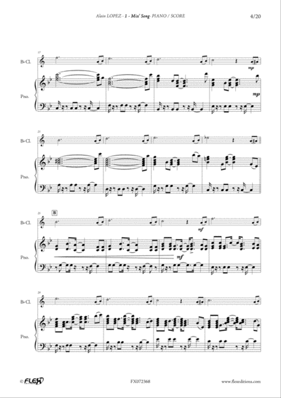 Clarinet'Again - Level 3 - Volume 1 B-Flat Clarinet scores gallery preview page 4