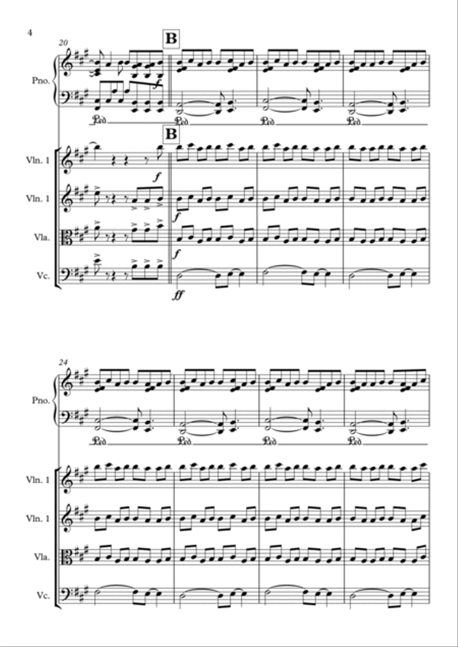 Closer Closer String Orchestra scores gallery preview page 4