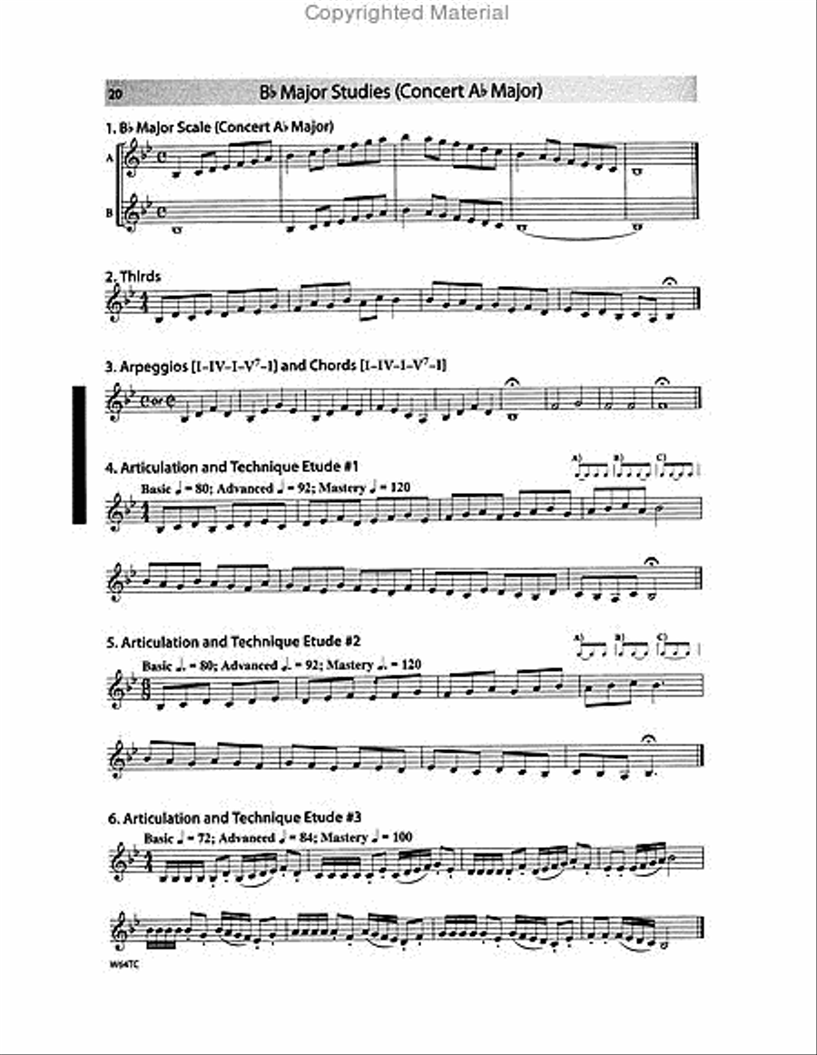 Tradition of Excellence: Technique and Musicianship - Baritone/Euphonium T.C. Concert Band Methods scores gallery preview page 5