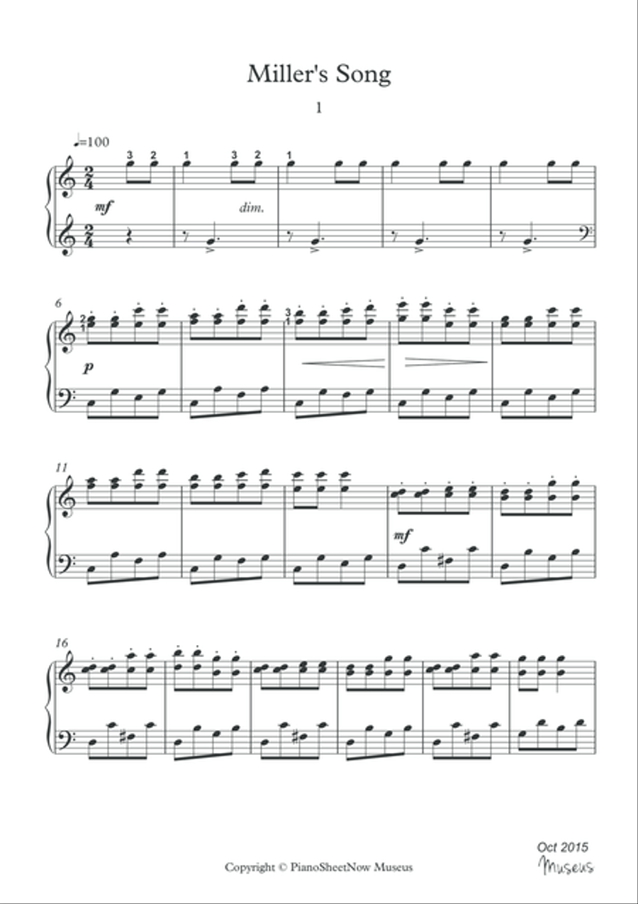 Magazine Musical Selected Early intermediate Piano Piano Solo scores gallery preview page 2