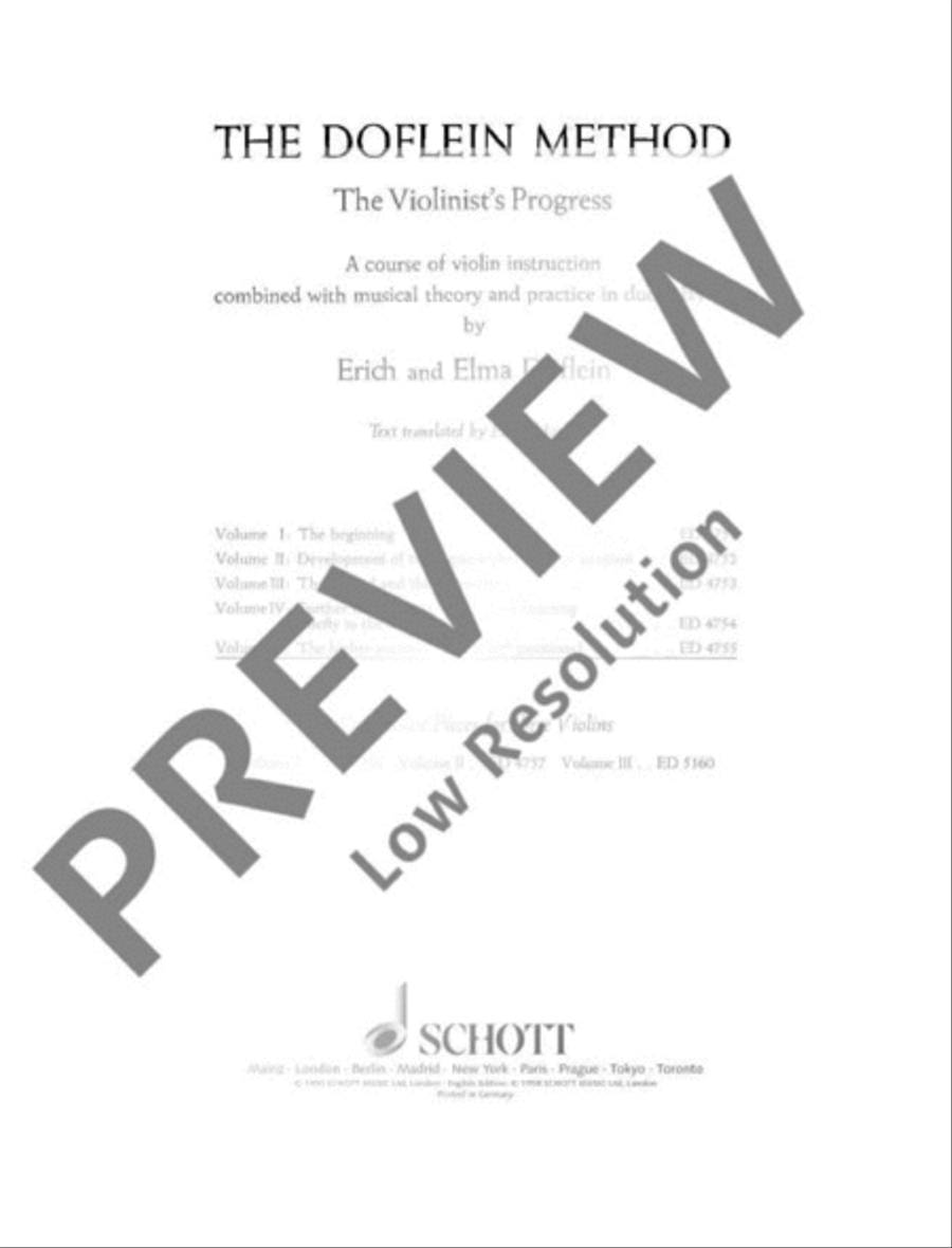 The Doflein Method Violin scores gallery preview page 2