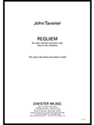Requiem For Cello, Soprano, Tenor, Satb Chorus And Orchestra Score