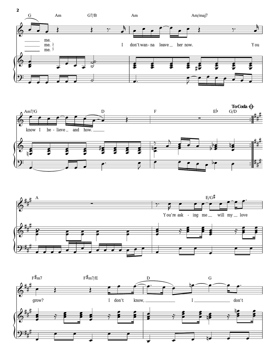 Something Piano, Vocal scores gallery preview page 2