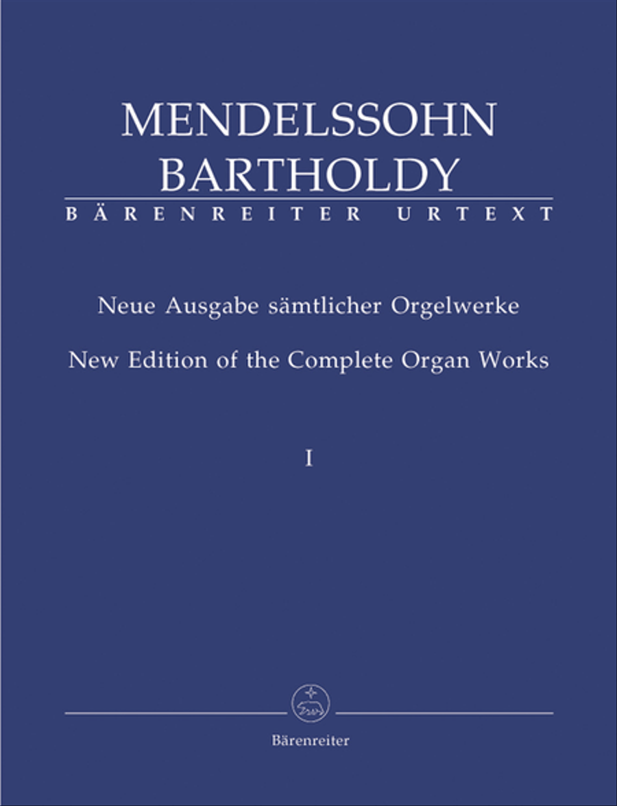 New Edition of the Complete Organ Works. Vol. 1 (BA 8196) and Vol. 2 (BA 8197)