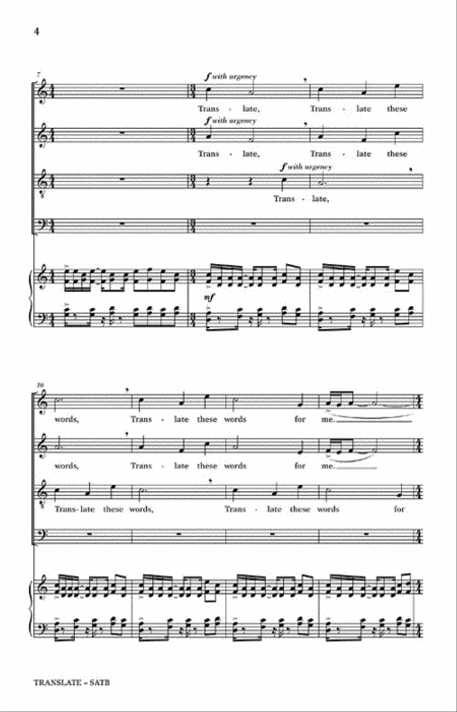 Translate Translate 4-Part scores gallery preview page 3