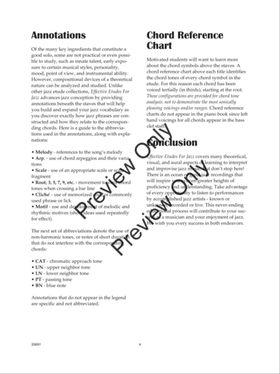 Effective Etudes For Jazz - Flute - Book with MP3 Downloads Jazz Ensemble scores gallery preview page 5