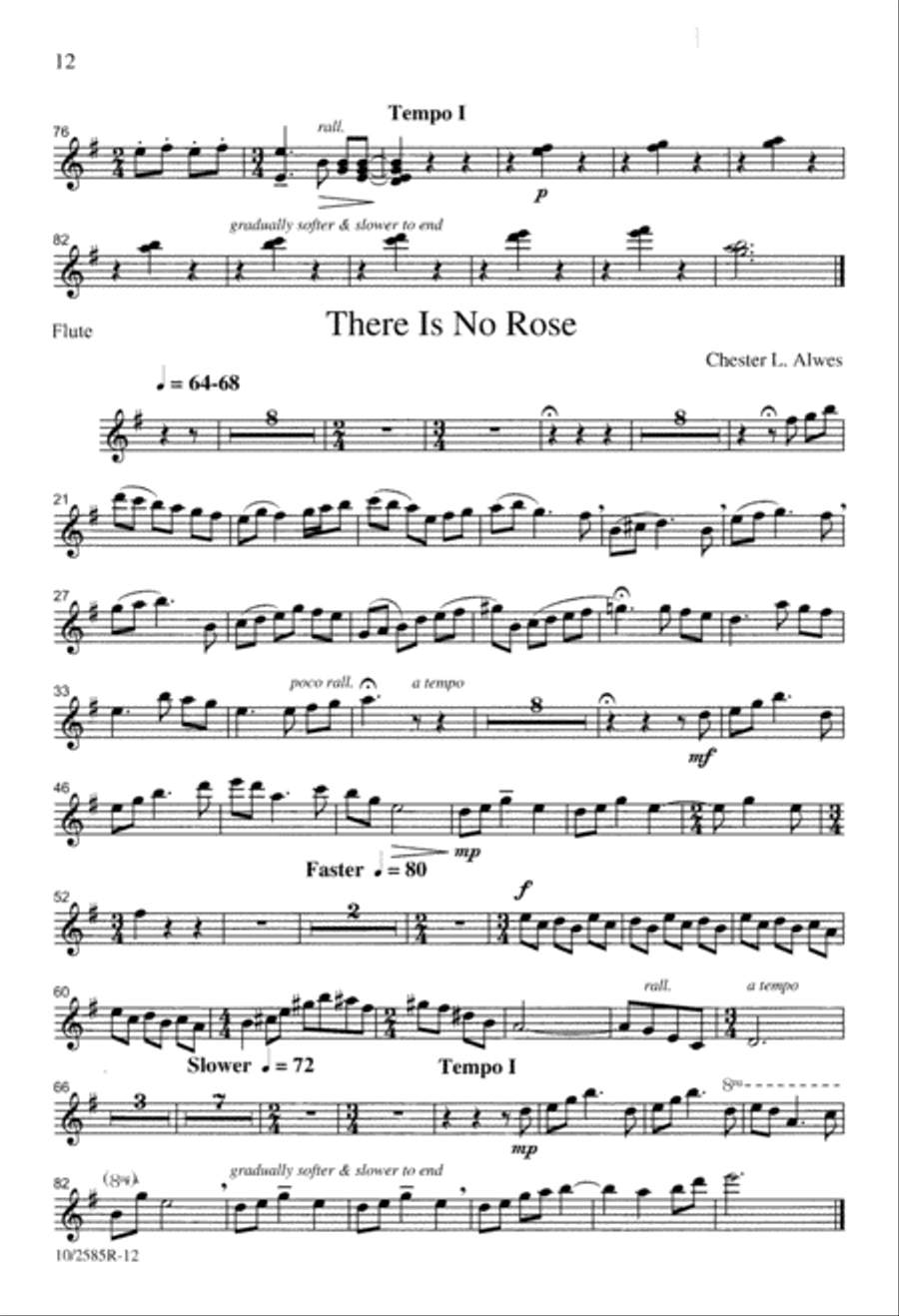 There is No Rose There is No Rose SSAA scores gallery preview page 12