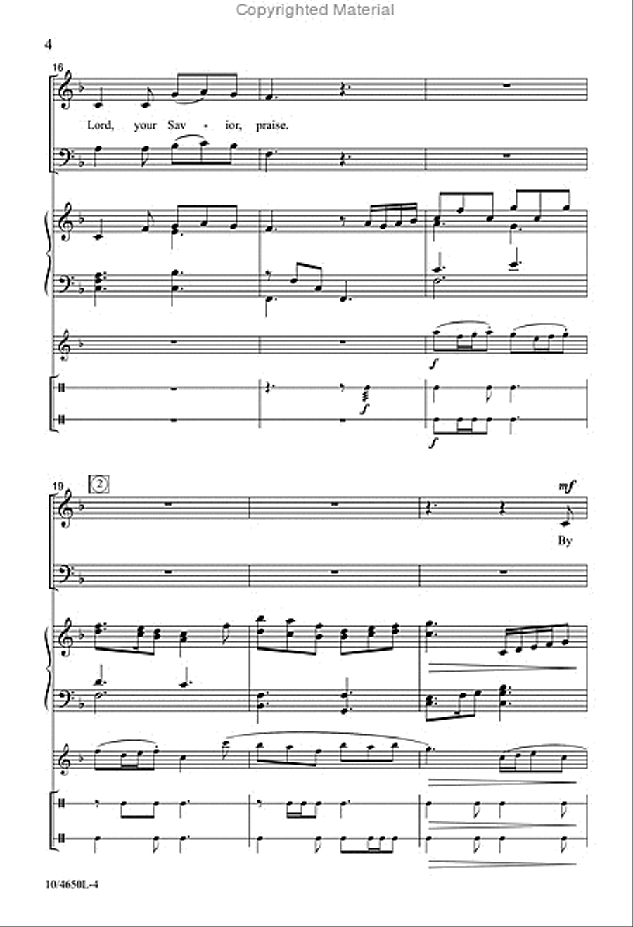 Give Thanks and Sing 4-Part scores gallery preview page 4
