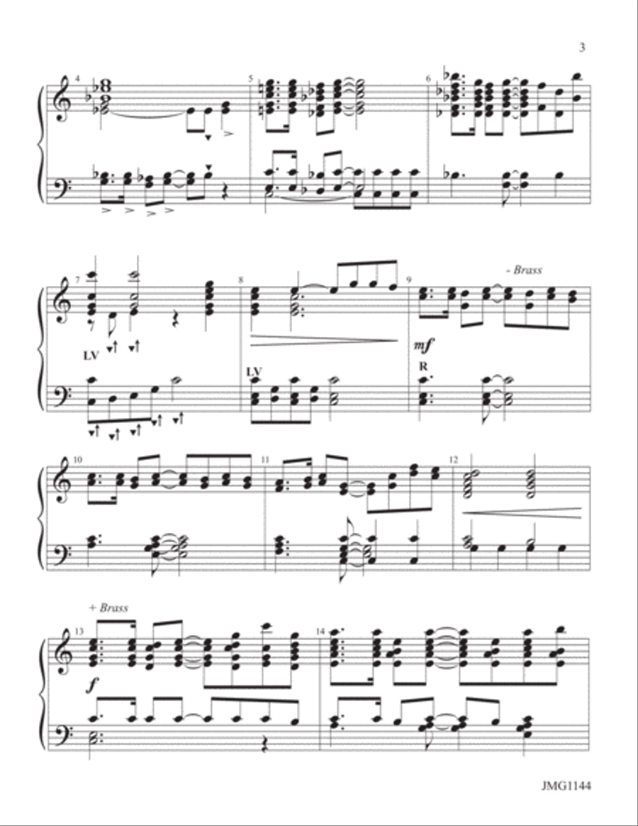 New Day Fanfare New Day Fanfare 3-Octaves scores gallery preview page 2