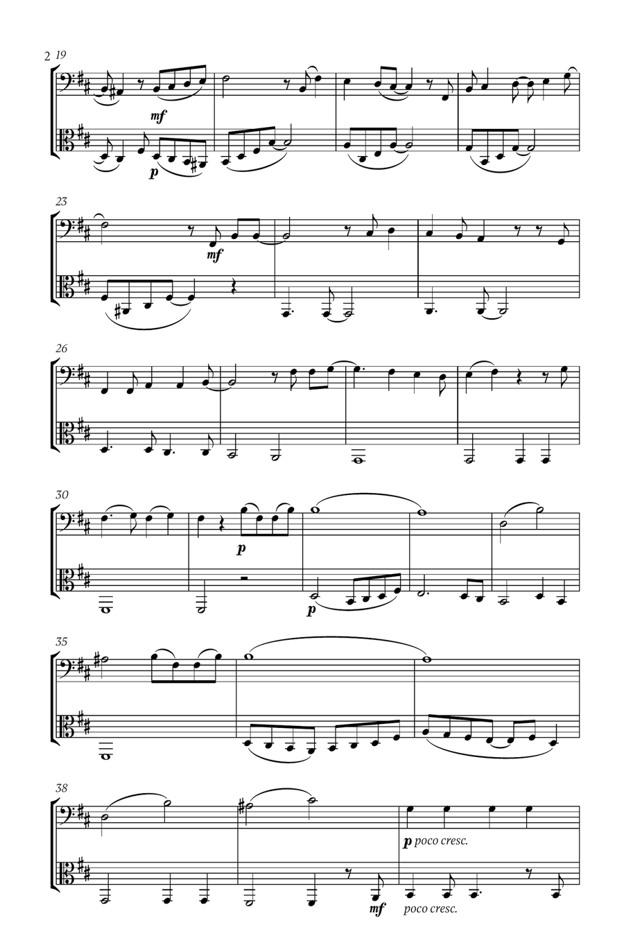 Mary, Did You Know? String Duet scores gallery preview page 2