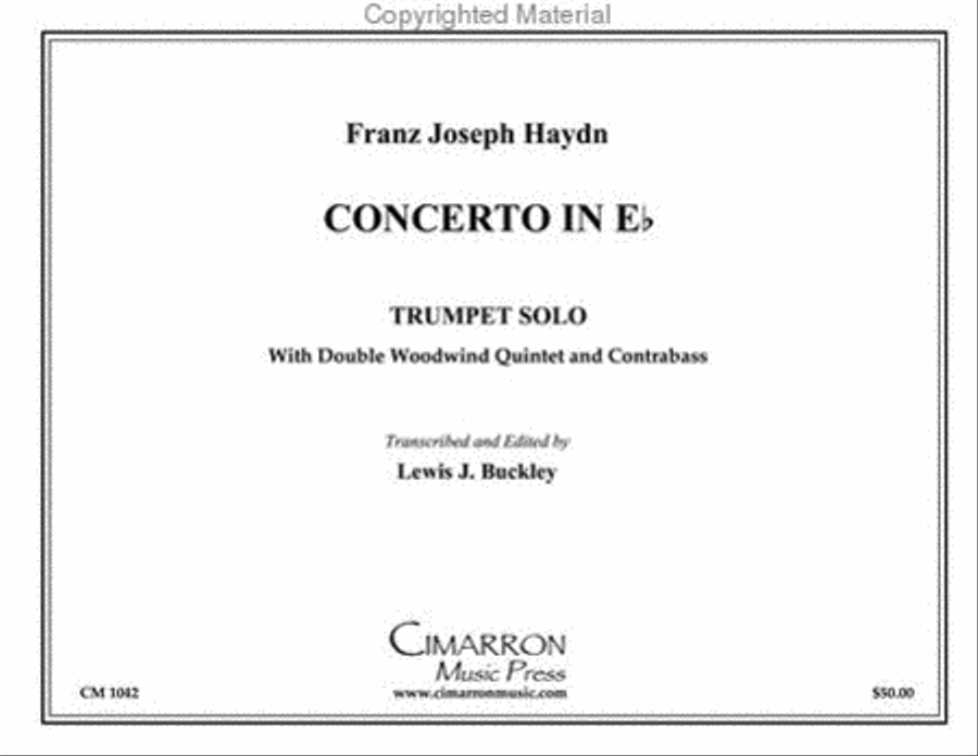Concerto for Trumpet Woodwind Quintet scores gallery preview page 2